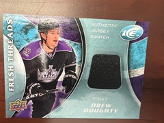 2009-10 Upper Deck Ice Fresh Threads Jersey Drew Doughty #FT-DD Kings